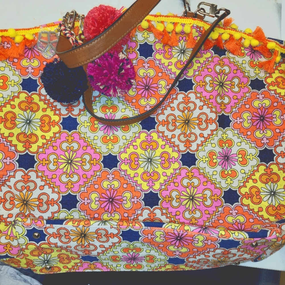 Trina turk Beach bag